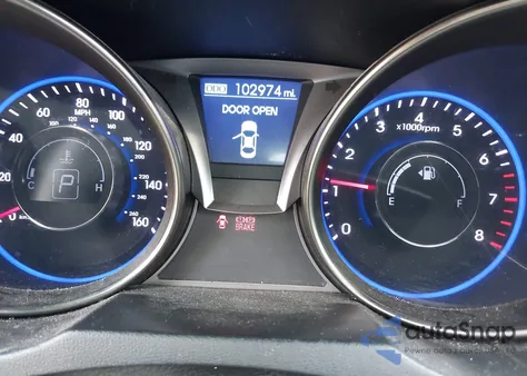 2014 Hyundai Genesis 2.0T Premium z USA, uszkodzony, nr VIN KMHHT6KD0EU119157